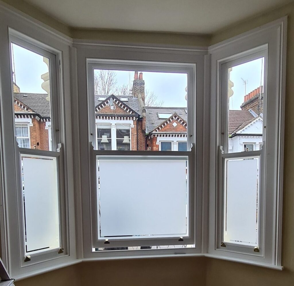 Bespoke timber sash windows Teddington installation
