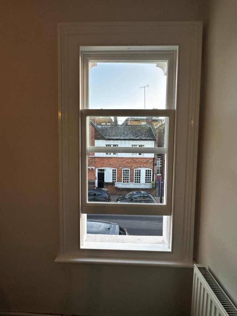 Bespoke Timber Sash Windows for Clapham Homes