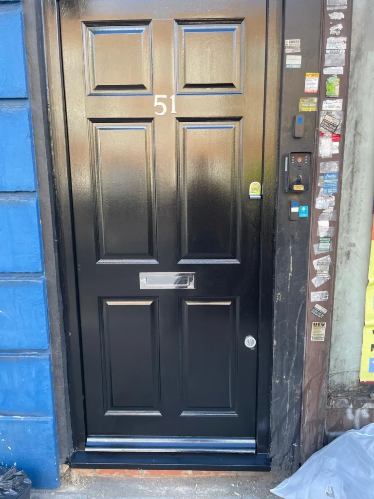 Custom wooden doors Clapham Common property