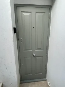 Bespoke wooden entrance doors Clapham Common