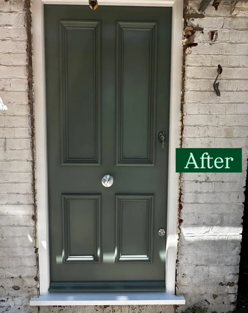 Bespoke front door Hampstead
