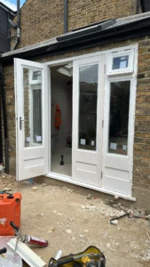 Bespoke timber doors Battersea