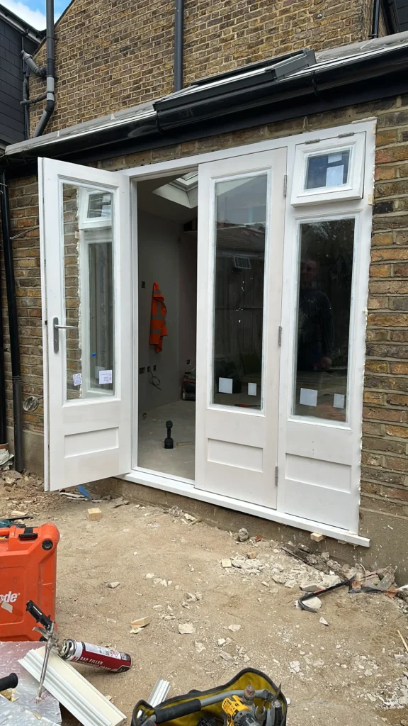 Bespoke timber doors Battersea