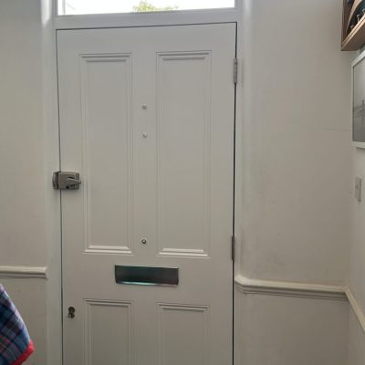 French Door Inside View