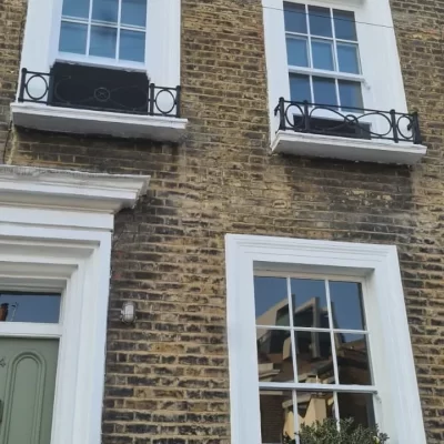 traditional wooden sash windows London
