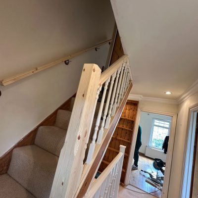 Enhance the safety and style of your home with custom staircase handrails and spindles from 4 Seasons Joinery. Crafted for quality, durability, and design.