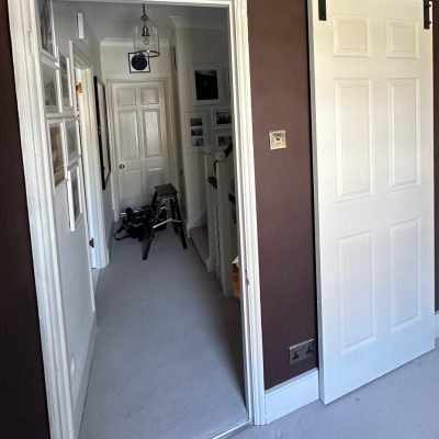 bespoke timber windows in London home